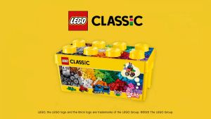 LEGO Classic 10696 Medium Creative Brick Box (484 Pieces) Building Block Toys Bricks