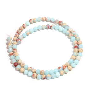 1 Strand Agalmatolite Beads 4-12mm Green Natural Stone Beads Round Loose Spacer Beads For DIY Jewelry Making Bracelet Necklace