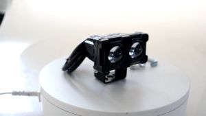 60W Motorcycle Mini Driving Light White Yellow Waterproof Fog Light Spotlight for off-road adventures 12V-24V