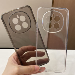 Magic Transparent Soft Shell Huawei Mate70Pro Phone Case with Groove Full Cover Protective Cover Anti-Fall Durable TPU Cover