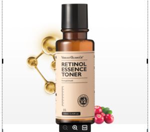VIBRANT GLAMOUR  [BPOM] Toner  Retinol  Ganda 100ml Mengencangkan Mengangkat Garis Halus Perawatan Kulit Tahan Lama Anti penuaan Pemutih Memudar Garis Halus Anti Kerut Facial Essence Toner Halus Firming Pelembab Perawatan Kulit