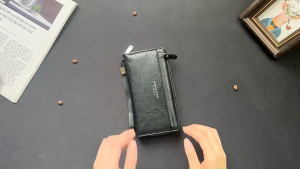 MENSPE Mens Long Wallet Soft PU Long Wallet Multi-Functional Wallet Large Capacity Purse Wrist Strap Design Phone Bag ID Credit Cards Holders Coin Pouch PU Leather Coin Bag Business Leisure Wallets