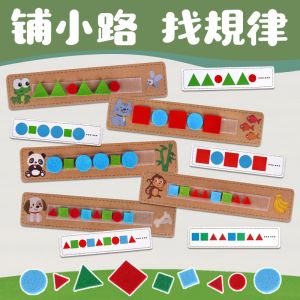 Đồ Chơi Giáo Dục Sáng Tạo DIY Cho Trẻ Em Từ 3-6 Tuổi Đồ Chơi Xếp Hình Theo Quy Luật Đồ Chơi Giáo Dục Mẫu Giáo