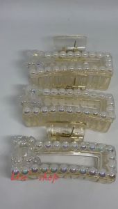 Jepit Rambut Wanita Korea Motif Mutiara Kotak Boneka Motif Baru