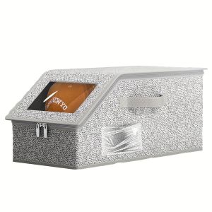 Baseball Cap Organizer Box Stackable Dustproof Storage Box Multi-Purpose Hat Storage Box for Home Organizer Use