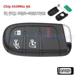 Chìa Khóa Điều Khiển Từ Xa Thông Minh 433MHz Chip 4A Tương Thích Với RAM ProMaster 2022-2025 4/5 Nút Dành Cho Xe Hơi