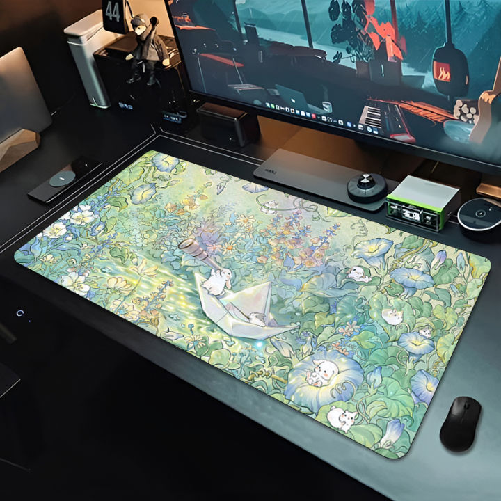 Mouse Carpet Computer Bunny Rabbit Mousepad New MousePads Keyboard Pad Mouse Mat Gamer Soft ...