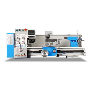 Home Use High Precision Metal Lathes Small Size Tabletop Metal Working CNC Machine Tool Metal Processing Bed Type Lathe