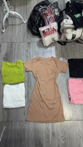 🍒🍒🍒ĐẦM THUN GÂN CỔ SƠ MI ÔM BODY TÔN DÁNG DA2023