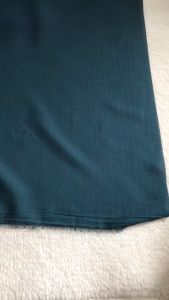 Vải Lụa Gân Xanh Đậm Khổ 1m5 - Không co Giãn - May Đầm Váy Áo Kiểu Không Cần Lót