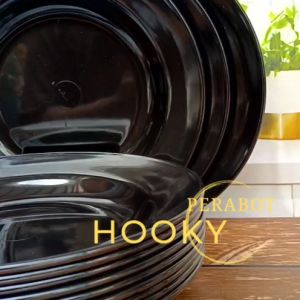 12 PCS PIRING MELAMIN TERLARIS CEKUNG 9INCH TEBAL