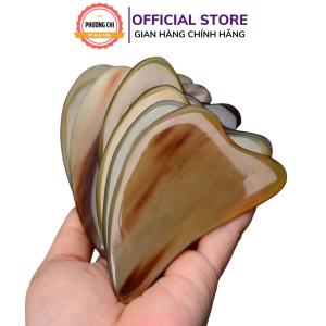 Tim Sừng Massage Mặt Dụng Cụ Massage Nâng Cơ Mặt Làm Mịn Da Miếng Cạo Gió | Mỹ Nghệ Phương Chi