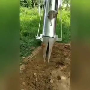 Simple Planter Manual Alat Tanam Biji Benih Tahan Lama Seeder Jagung Kedelai Kacang Tanah