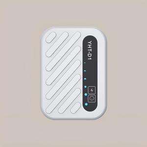 61H Portable Fish Tank Oxygen Pump USB Rechargeable 3-Gear Air Flow Intermittent/Continuous Battery Display for Fishing/Fish Tank