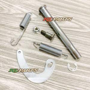 AS STANDAR 2 TENGAH RX KING RXKING + KLIP + TAPAL KUDA / KUDA KUDA STANDAR TENGAH + PER STANDAR TENGAH + PER STANDAR SAMPING + BAUT DAN MUR STANDAR SAMPING RX KING RXKING