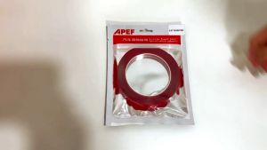 [MYC] Acrylic Double Sided Adhesive Sticker 10mm X 5Meter Car Auto Tape Heavy Duty Mounting Tape Clear Weatherproof Heat Resistance Industrial Outdoor Tape