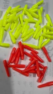 [1 gói gồm 20 chiếc] Cao su cắm led cao su chống lật lưỡi câu chống sốc silicon tròn và tam giác chặn cánh phao Nón bánh xe