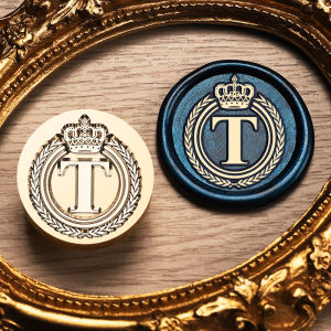 25mm Crown Letter A-Z Sealing Wax Stamp Customize 26 English Alphabet Brass For DIY Scrapbooking Envelope Card Decoration