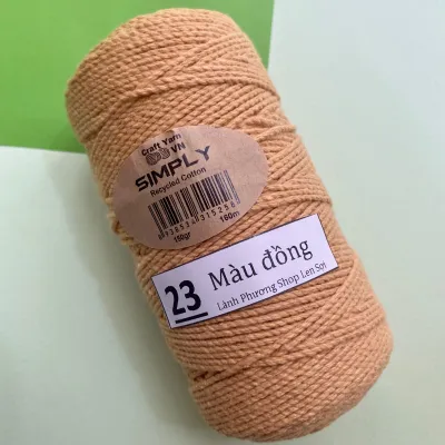 Sợi Simply Móc Túi Mũ Cuộn 150gr