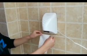 Hand Dryer Low Watt - Pengering Tangan Sensor otomastis daya serap cepat kering
