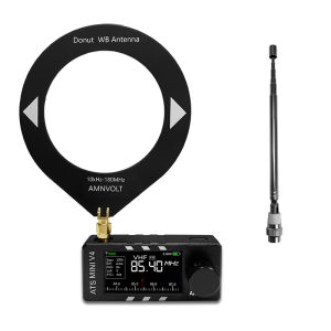วิทยุ AMNVOLT V4 ATS MINI SI4732 รองรับทุกย่านความถี่ วิทยุ DSP รับสัญญาณ FM AM SSB LSB USB พร้อมวงจรขยายเสียงหูฟัง Hi-Z ในตัว
