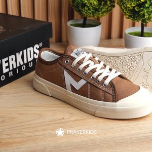 Prayerkids Kecot 2 Ox Brown Sepatu Sneakers Pria Wanita