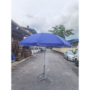 3m ( 10ft )Round Umbrella with stand / payung niaga / payung bazar /