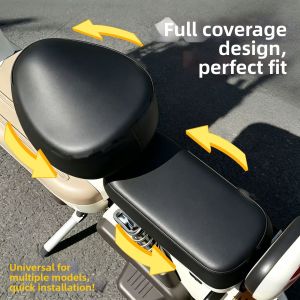 LUKSEN | All-Season Rainproof UV Resistant Wear-Resistant Electric Bike Seat Cover