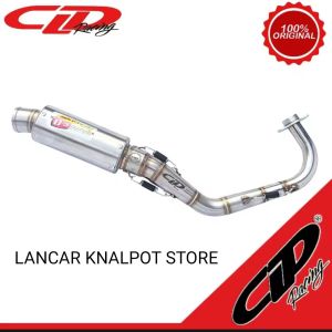 Knalpot series racing CLD C3 TIPE BULAT DAN OVAL ALL Beat Vario Scoopy MIO