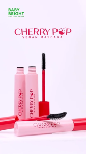 Baby Bright เชอร์รี่ป๊อปวีแกนมาสคาร่า 10g เบบี้ไบร์ท