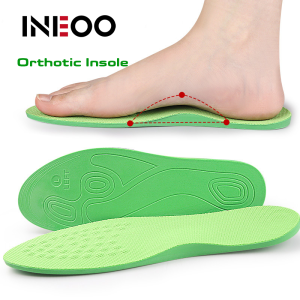INEOO 1Pair Arch Support Orthopedic Heel Pad Sneakers Shoe Insert Plantar Fascitis Half Insoles Heel Cushion