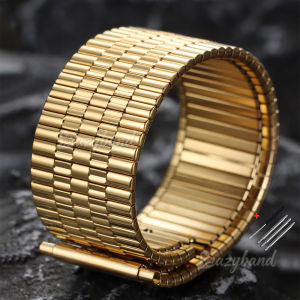 12/14mm Stretch Expansion Stainless Steel WatchBand 16 18 20mm22mm Universal Metal Elastic Belt Men Women Strap for Seiko for DW