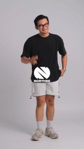 NORTHRE Short Cargo Croco Cotton Fleece Tosca NTbasic