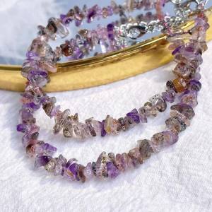 【现货】超七原石手链 ｜Super Seven Raw Crystal Bracelet｜高频能量 ✦ 全面提升 ✦ 净化气场｜