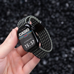 CRAFTSMAN DAI | Magnetic Breathable Braided Red Watch Band