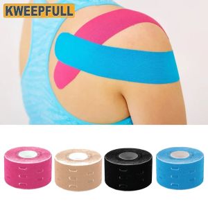 5cm Perforated Kinesiology Elastic Adhesive Tape Cotton Muscle Protection Athletes Breathable Gym Sports Glue Knee Protector