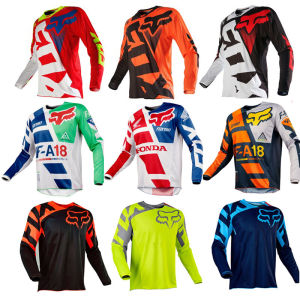 2021 New Long Sleeve Mountain Bike Riding Suit Downhill Motorcycle Racing Suit Summer Dirt Bike Racing Clothes Mens Professional Cycling Gear