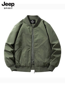JEEP SPIRIT | Spring and Autumn New Mens Jacket High-Grade Executive American Pilot Style