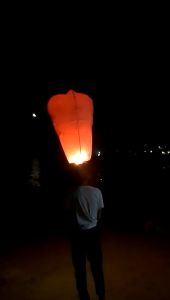 5pcs Pure White Flying Wishing Lamp Blessing Sky Lantern Chinese Flying Kongming Lanterns