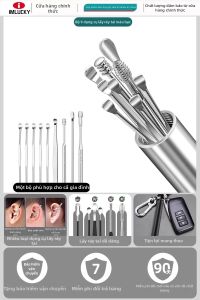 IMLUCKY | Bộ Dụng Cụ Lấy Ráy Tai Di Động