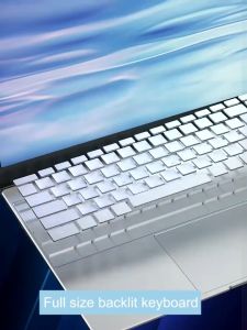 Laptop 2025 Efficient Office Laptop 15.6-inch Intel Core i7 IPS Full HD Screen 180 degree Adjustable Windows 11，16GB+1TB， Built in network camera