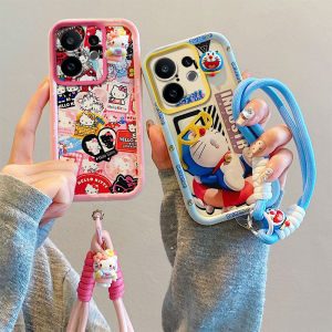 Cartoon Casing VIVO X200 FE IQOO Z10 Y29s Y29t 5G New Cute Trend Creative Fashion 3D Doll Doraemon Hello Kitty Luffy Pikachu Shockproof Phone Case with Lanyard 2025