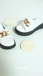 Dunkenstock CHERIYA sandal wanita casual sendal slop wedges kekinian / Sendal Platform 5cm / Sendal Kondangan Kekinian