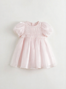 Marc&Janie | Floral Princess Sleeve Mesh Dress for Girl Summer