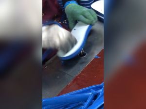 NANYANG flip flops rubber yellow anti slip wear-resistant and odor proof