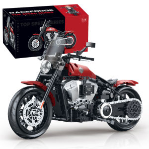 ใหม่ DIY Building Blocks มอเตอร์ไซด์การวิเคราะห์ชุด MOC อิฐ 1:8 รถจักรยานยนต์รุ่นของขวัญวันเกิดสําหรับเด็กเด็กผู้ใหญ่