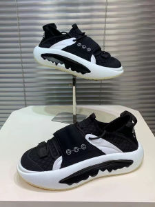 Mens Fashionable Soft-Soled Dad Shoes with Magic Tape Easy-To-Wear Trendy Casual Sneakers for Autumn All-Match Low-Top