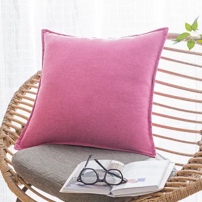 Extra Large Square Pillow Cover 70cm Backrest Cushion Living Room Sofa Pillow 65x65 Modern Simple Style Home Fabric Pillow