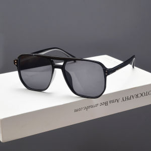 1/3PCS Vintage Pilot Sunglasses Double Beam UV400 Sunshades Women Men Eyeglasses Fashion Korean Simple PC Elegant Eyewear