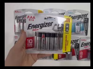 Vỉ 12 Viên pin AA AAA Energizer Alkaline E91 E92 chính hãng pin tiểu pin đũa 1.5V siêu bền siêu rẻ